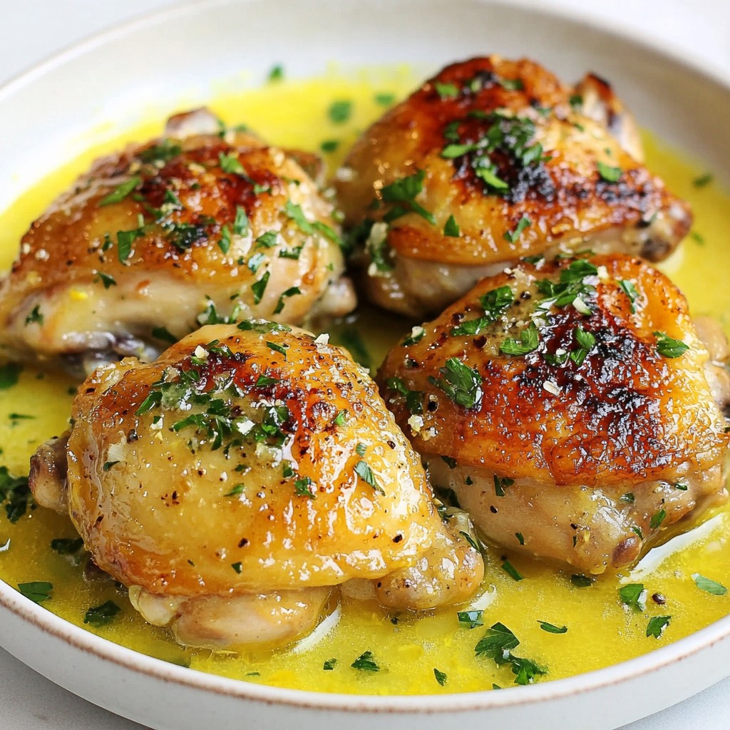Creamy Lemon Garlic Chicken Skillet Quick and Flavorful