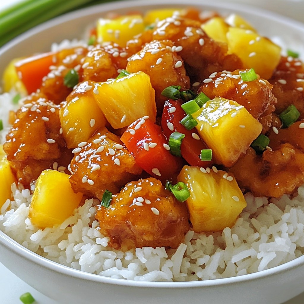 Sweet and Sour Chicken Mouthwatering Dish Recipe