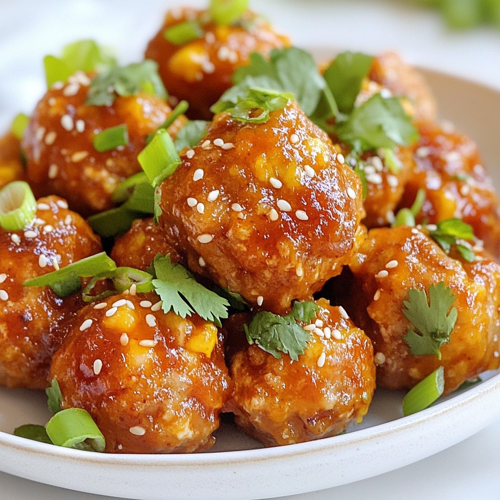 Spicy Sweet Chili Meatballs Flavorful and Fun Recipe