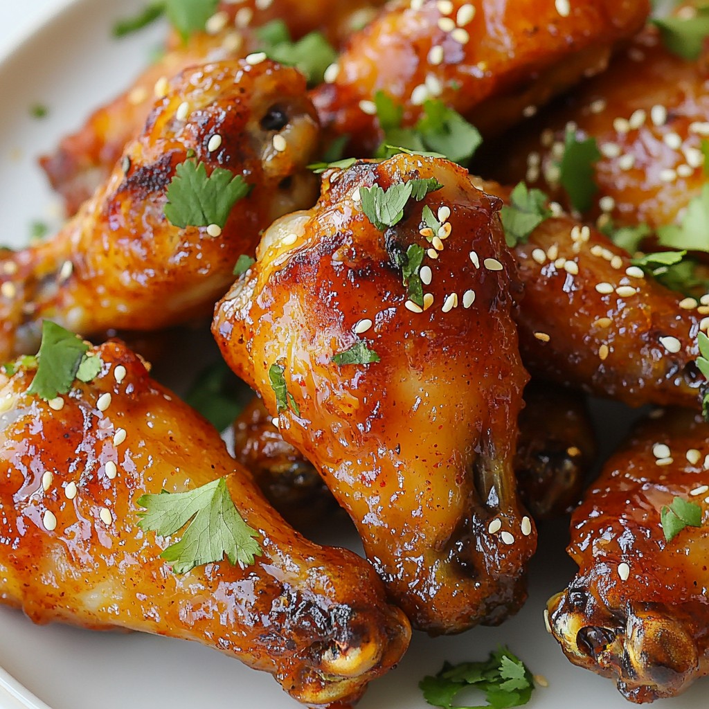 Spicy Honey Glazed Chicken Wings Irresistible Recipe