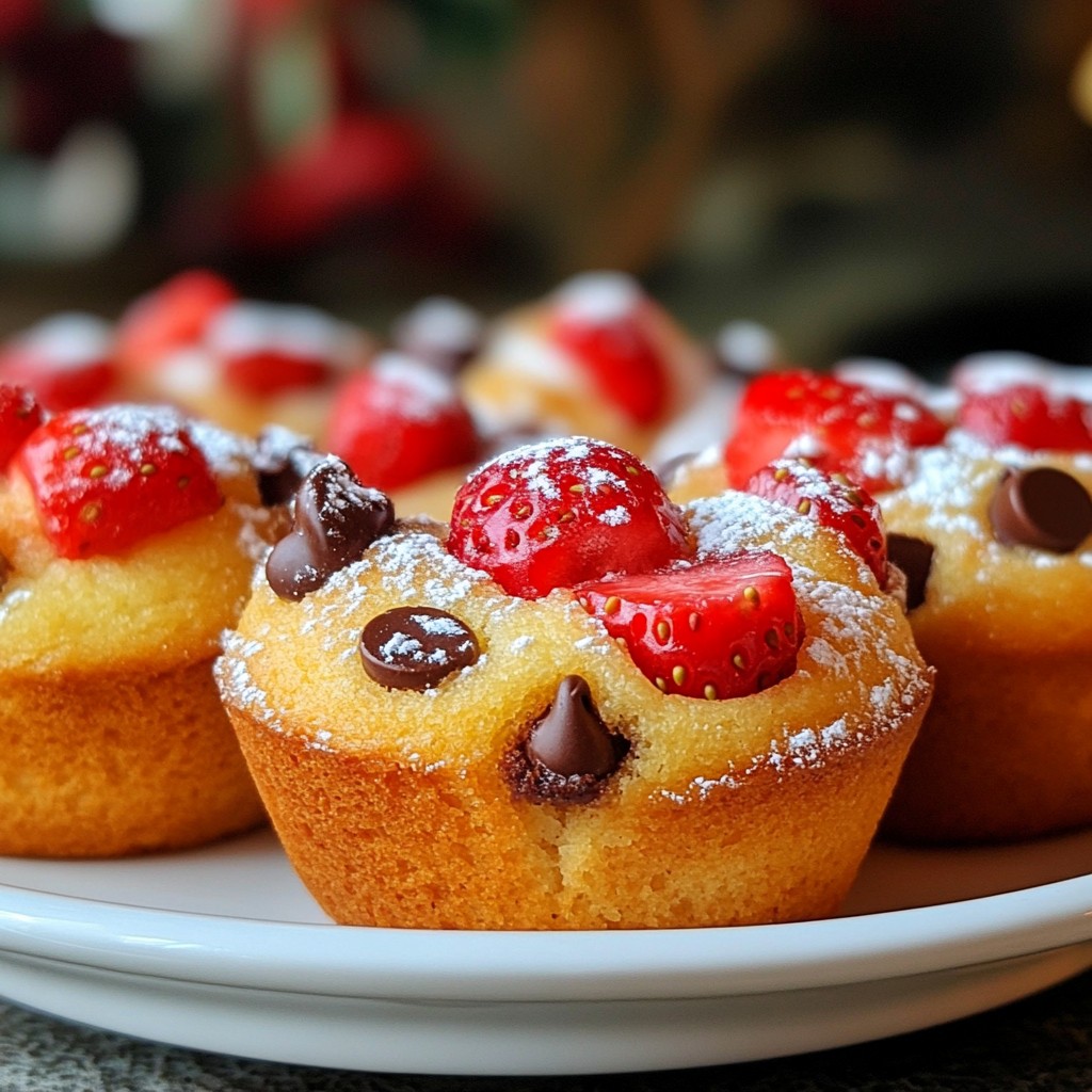 Strawberry Chocolate Chip Muffins Fresh and Tasty Delight