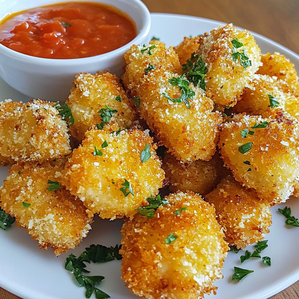 Garlic Parmesan Chicken Bites Tasty and Easy Recipe