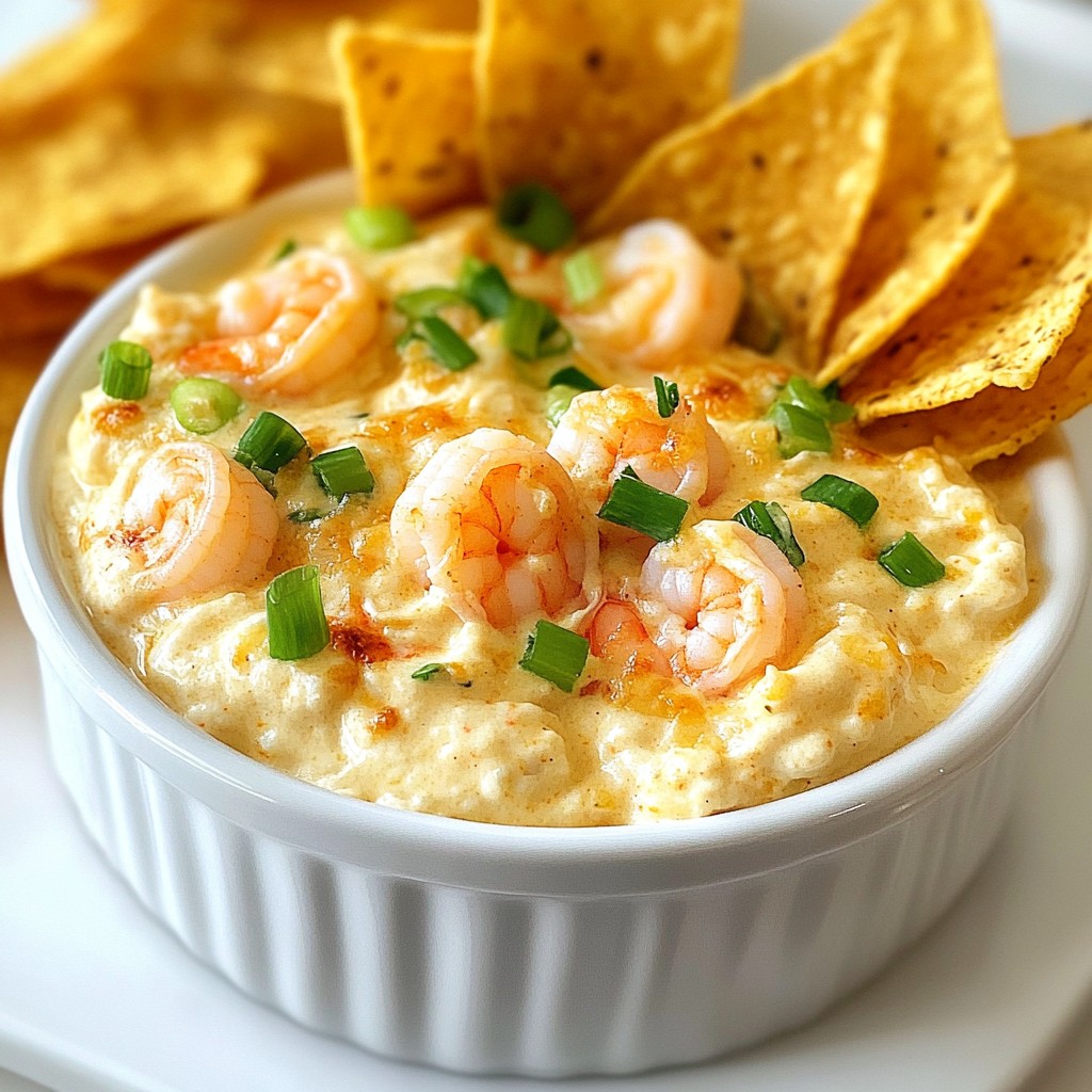 Creamy Cajun Shrimp Dip Flavorful Party Delight