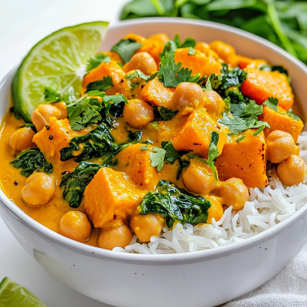 Vegan Sweet Potato Curry Flavorful and Simple Dish
