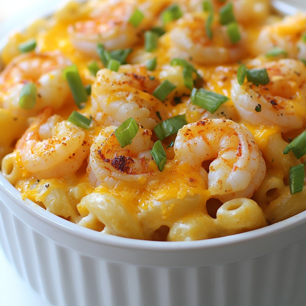 Cajun Shrimp Mac & Cheese Comforting and Creamy Dish