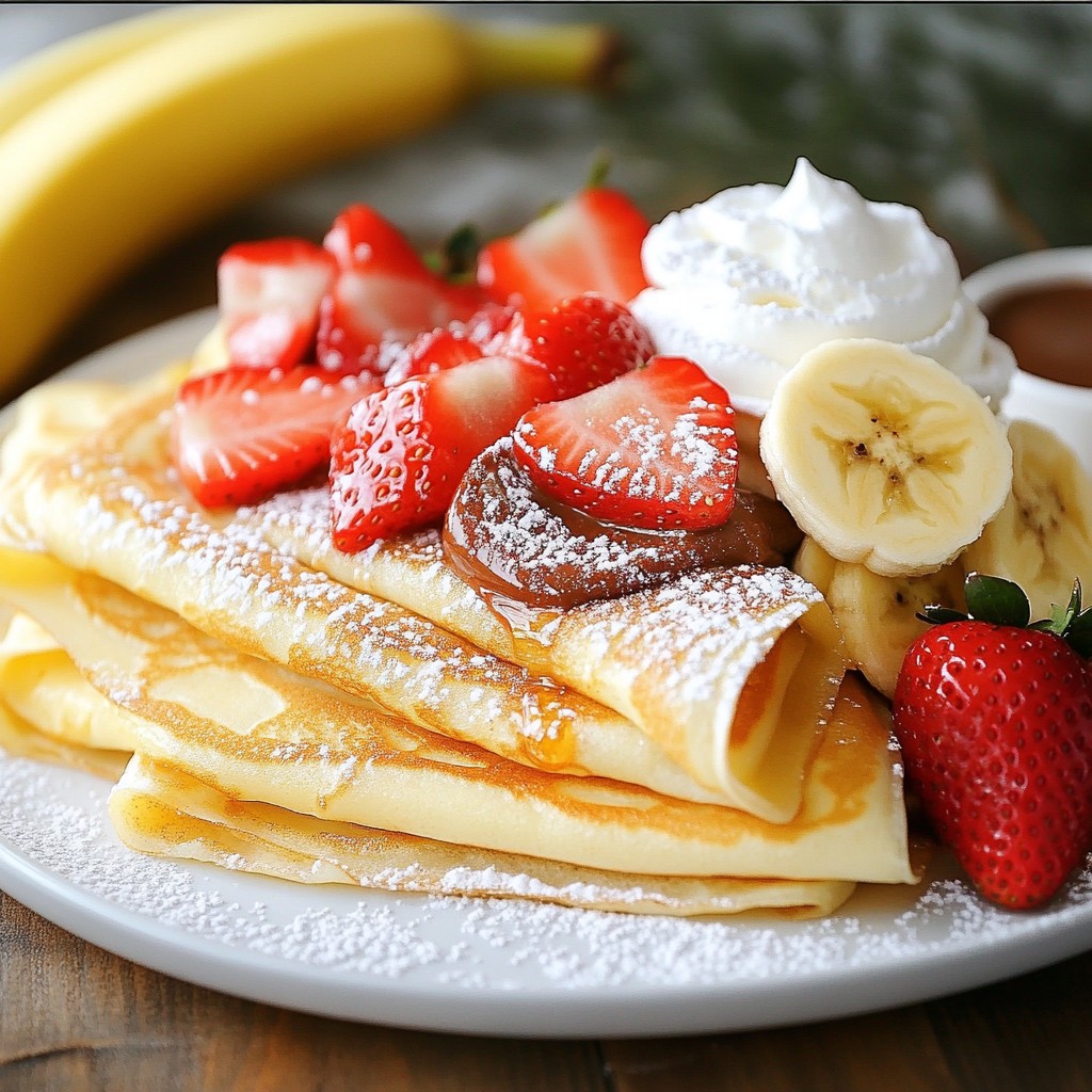 Classic French Crepes Simple and Delicious Recipe